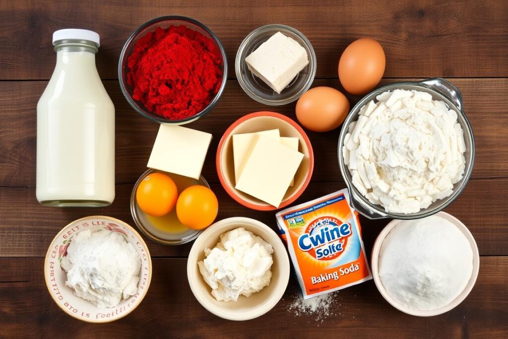 Red Velvet Cake Ingredients