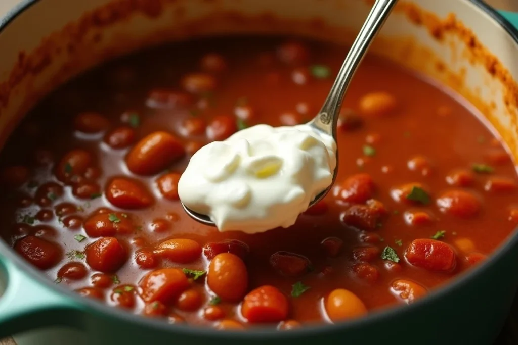 Chili pot with too much chili powder