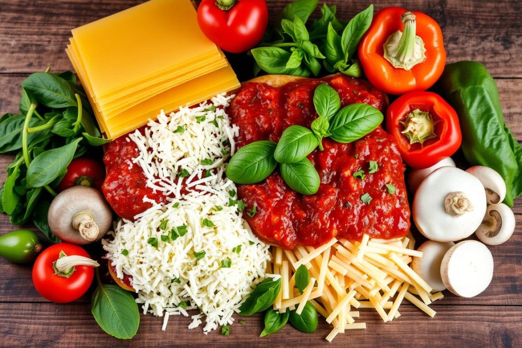 lasagna ingredients