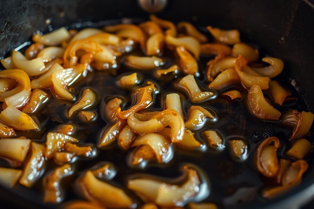 slow caramelization